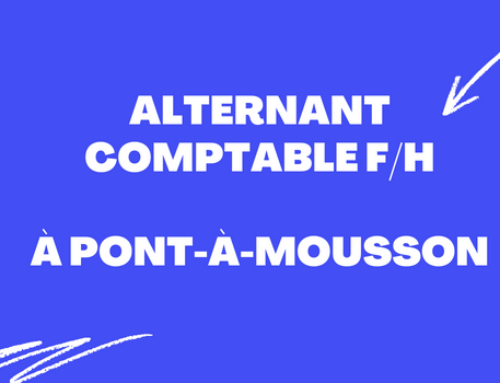 Alternant en comptabilité F/H à Pont-à-Mousson