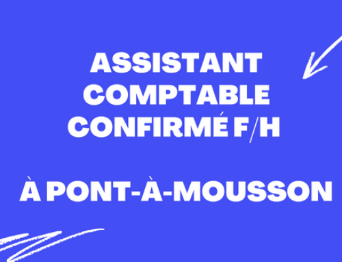 Collaborateur comptable confirmé F/H à Pont-à-Mousson